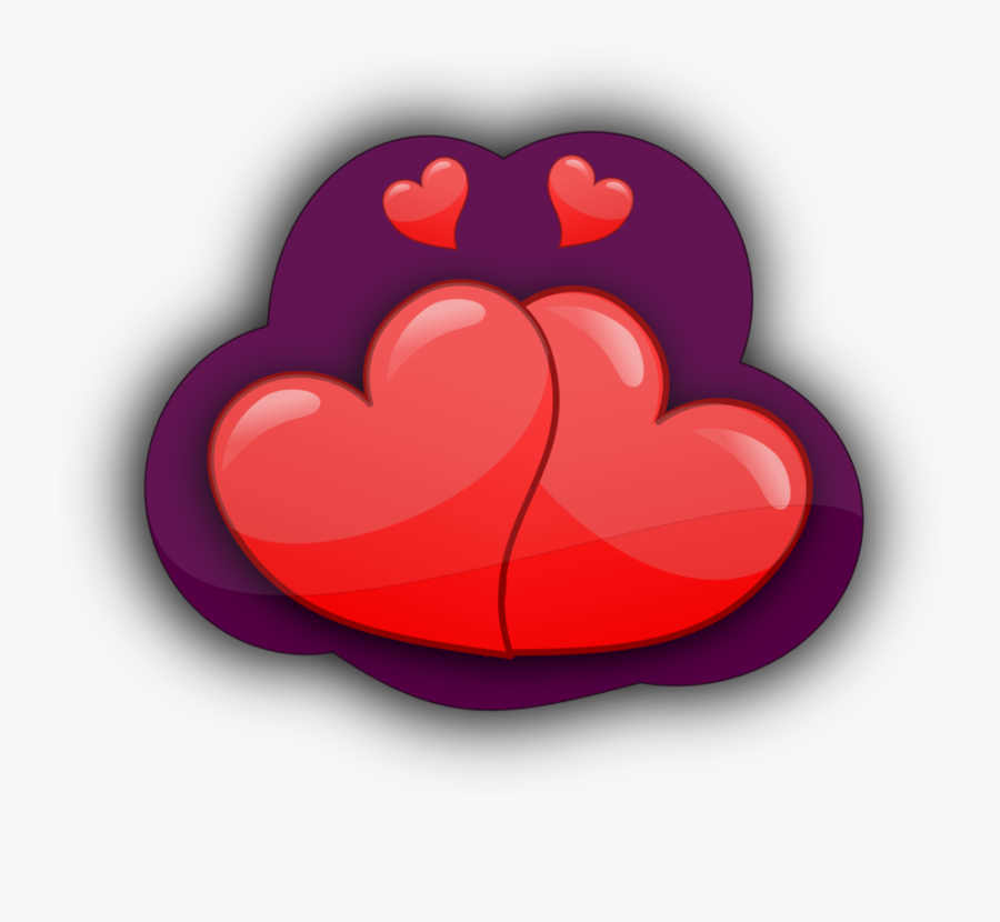 2 Heart Logos Png, Transparent Clipart