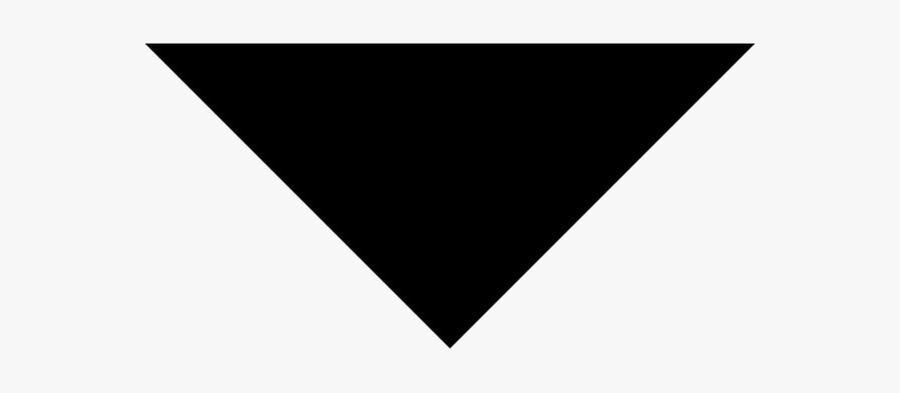 Down Arrows Png - Black Down Pointing Triangle Logo, Transparent Clipart