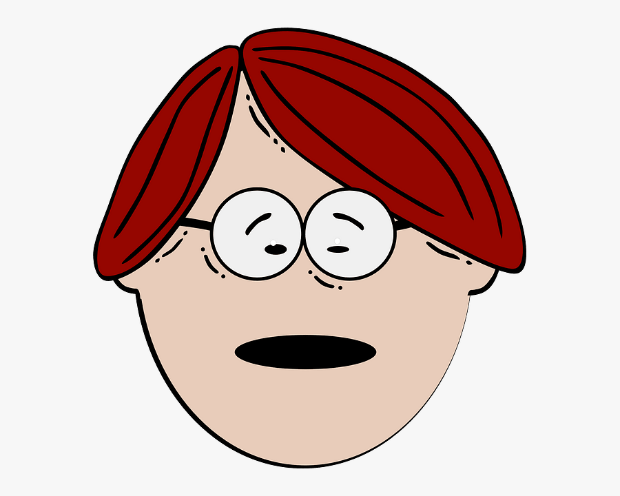 Cartoon Child's Face, Transparent Clipart