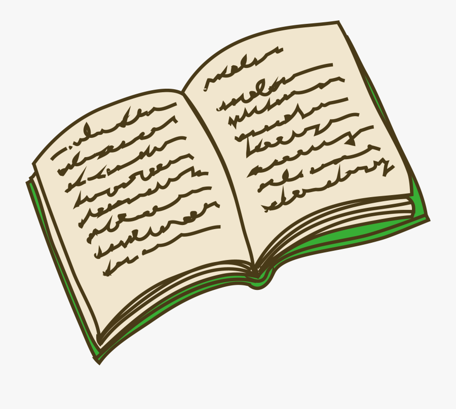 2166 X 1846 - Book With Writing Clipart, Transparent Clipart