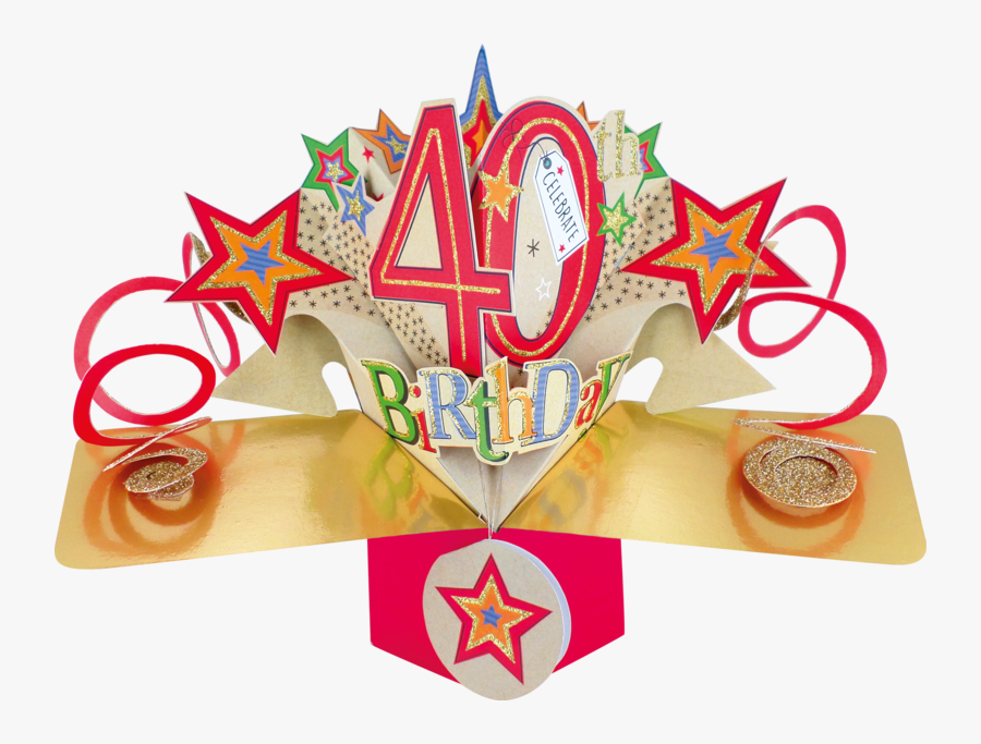 Pop Up Card Happy 30th Birthday, Transparent Clipart