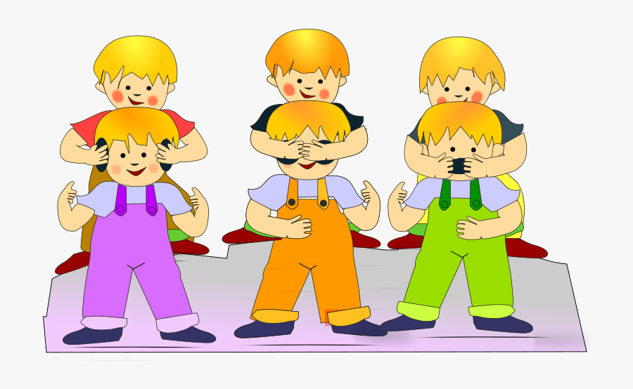 See No Evil Hear No Evil Speak No Evil - Horseplaying In School, Transparent Clipart