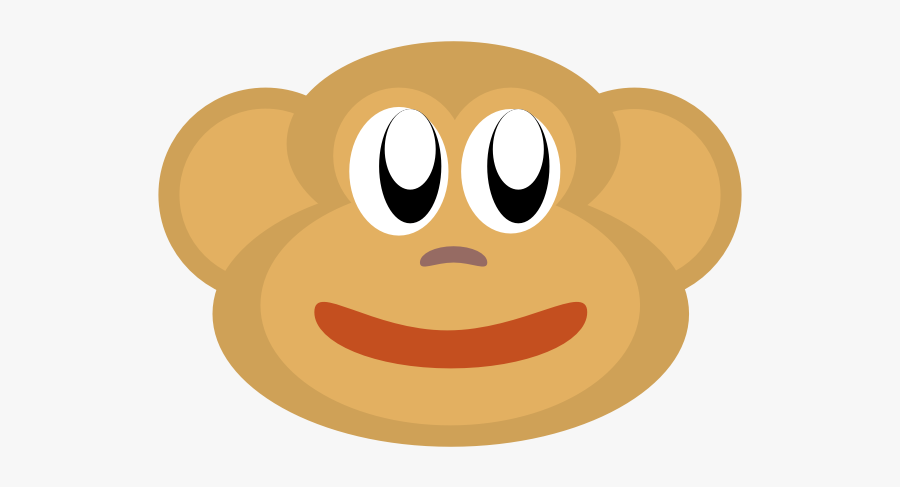 Monkey - Cartoon, Transparent Clipart