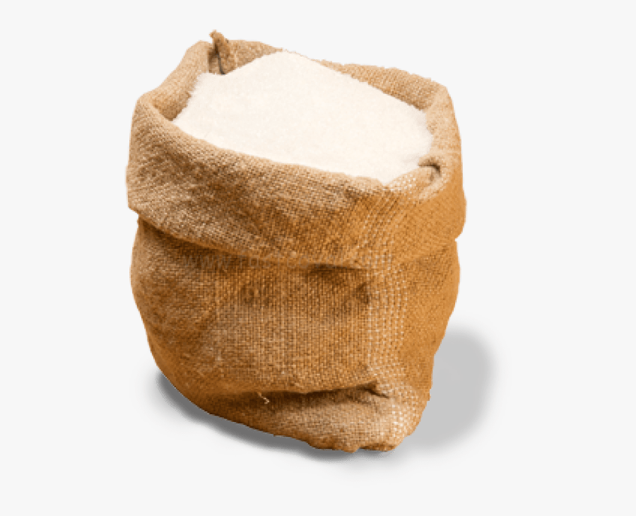 Transparent Bag Of Sugar Clipart - White Sugar Bulk, Transparent Clipart