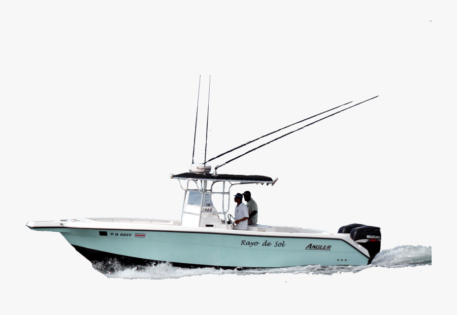 Fast Fishing Boat - Fishing Boat Transparent Background, Transparent Clipart