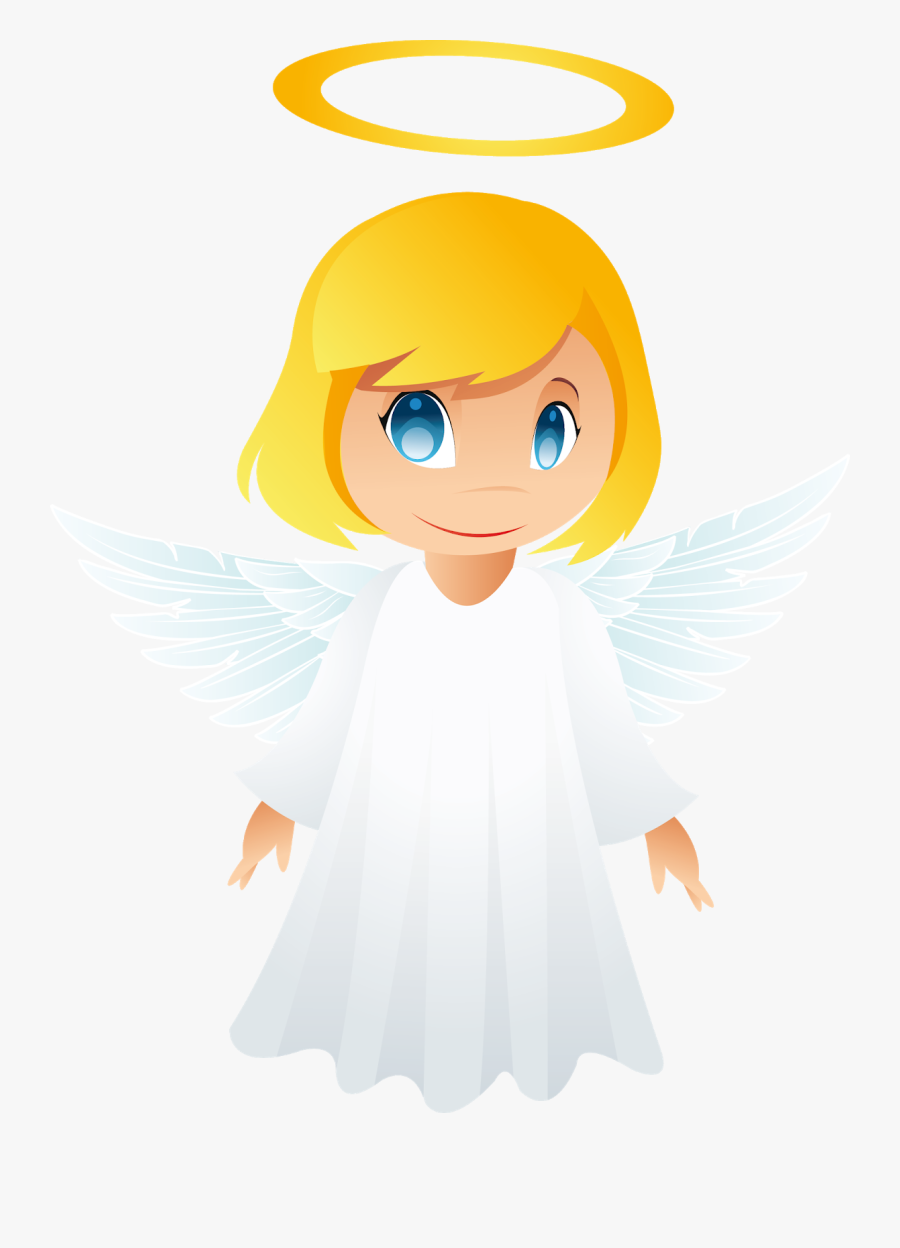 Angel Face Art Clipart - Angel Png Cartoon, Transparent Clipart