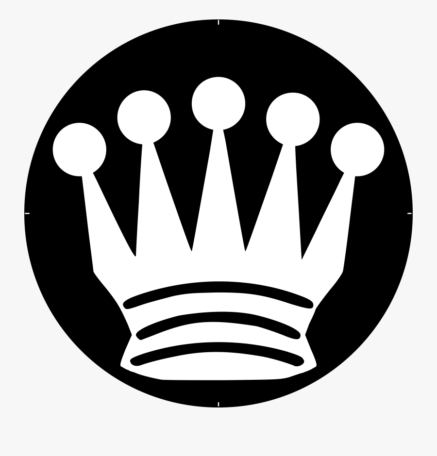 Queen Cliparts Black - Symbol For Queen In Chess, Transparent Clipart
