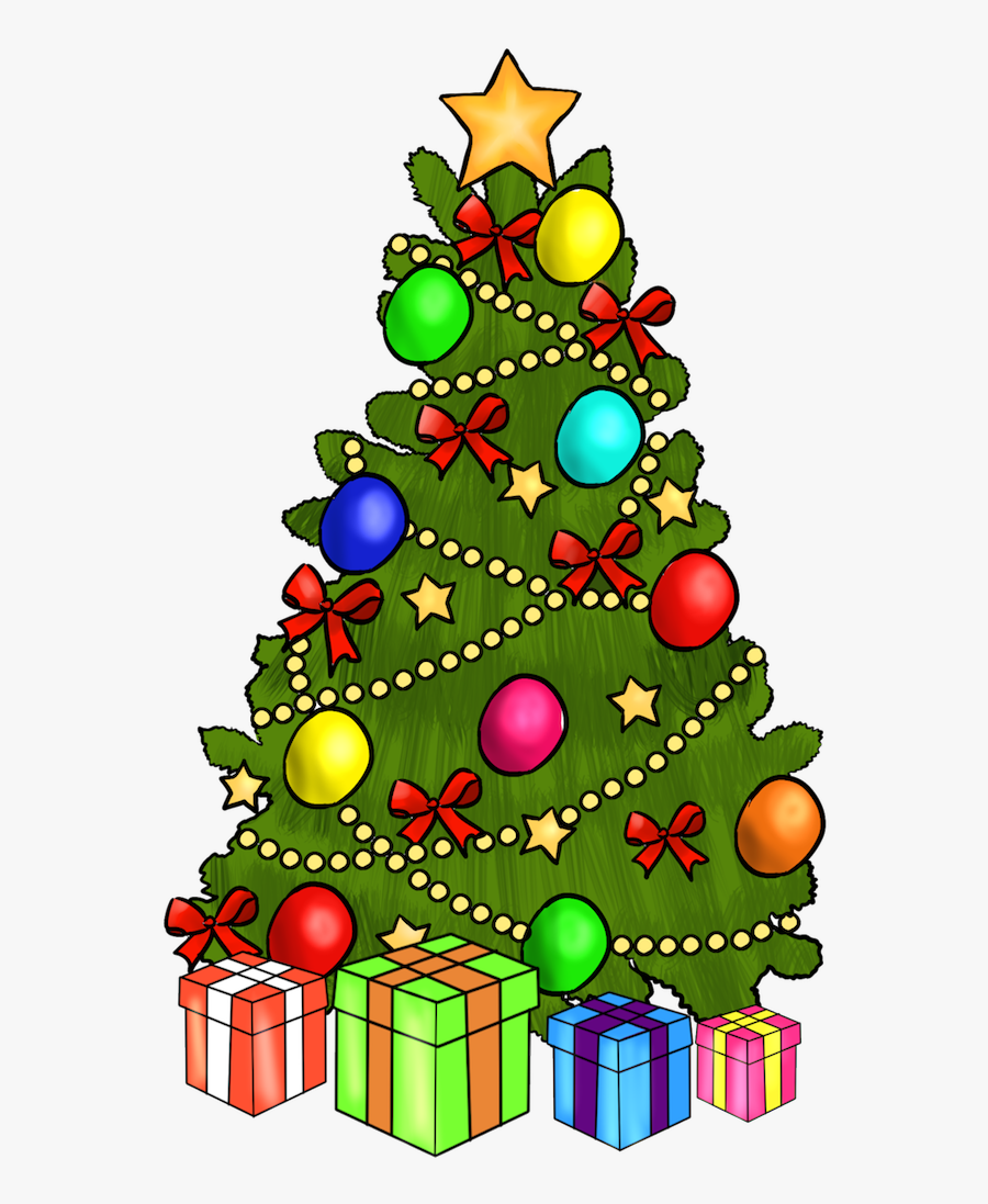 Christmas Tree Decorations Clipart, Transparent Clipart