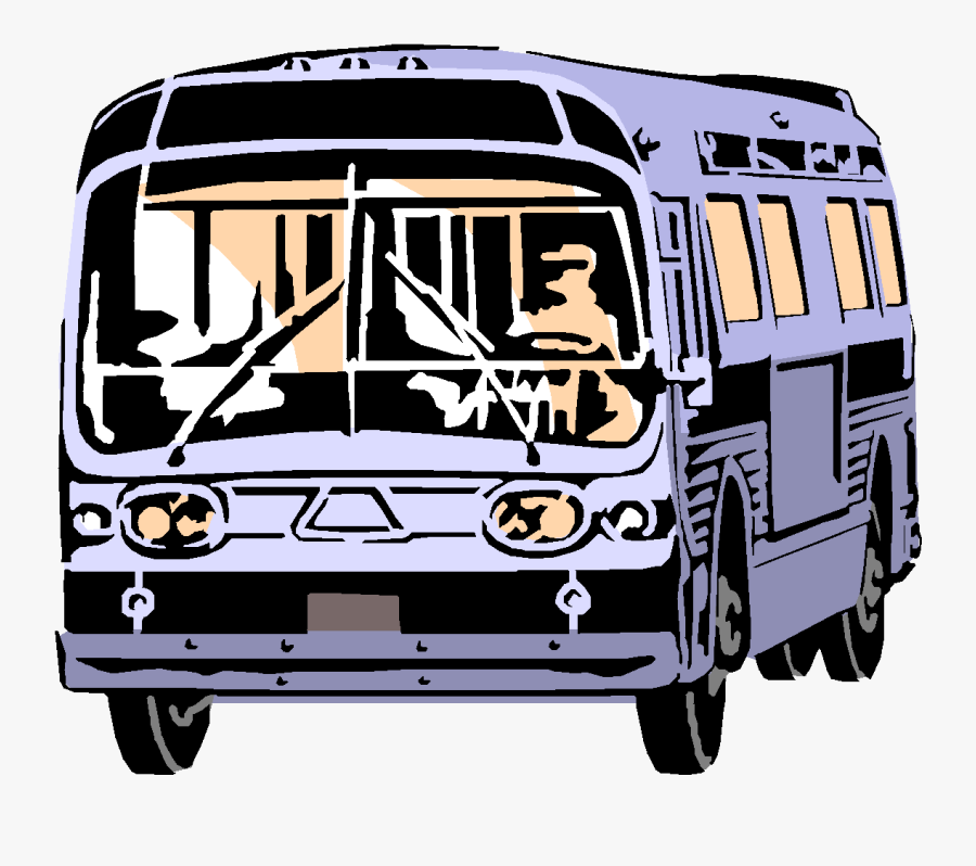 Bus - Transparent Public Bus Clipart, Transparent Clipart