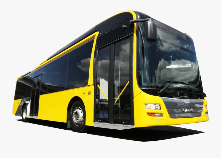 Airport Bus, Transparent Clipart