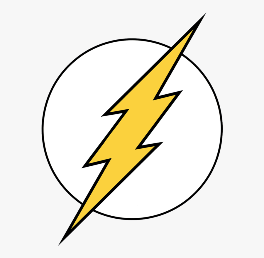 Flash Superhero Logo Png, Transparent Clipart