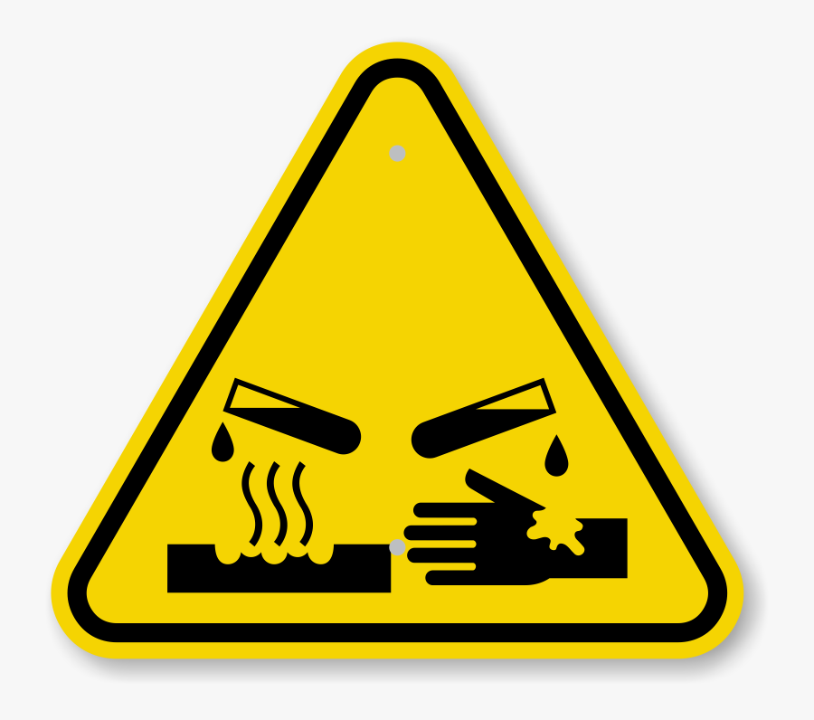 Corrosive Symbol Png, Transparent Clipart