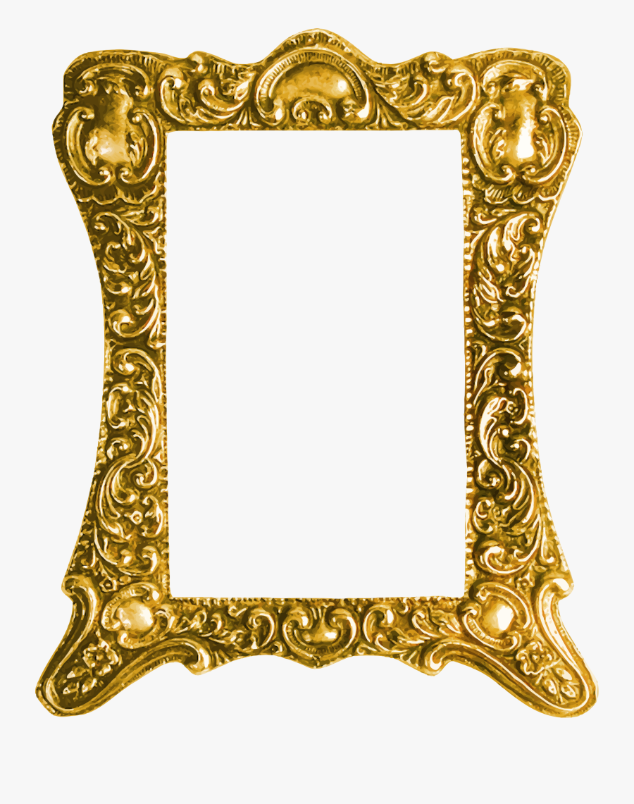 Frame Gold Png Hd Clipart , Png Download - Gold Picture Frame Png, Transparent Clipart