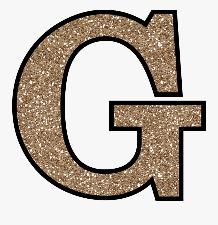 G Letter Png File - Glitter Letter G Png, Transparent Clipart