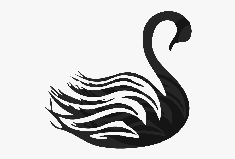 Black Swan Clipart Png, Transparent Clipart