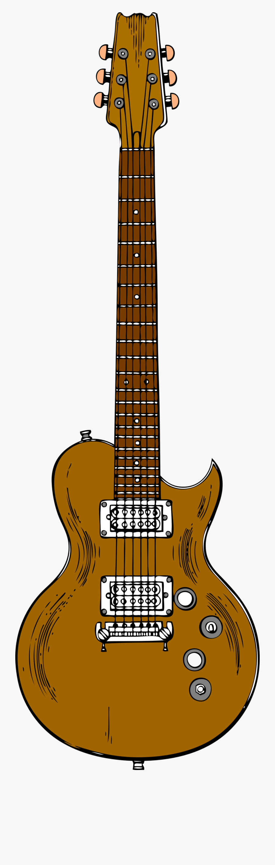 Mosrite 350 Stereo Guitar, Transparent Clipart