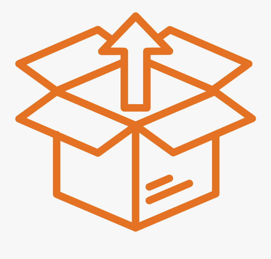 None - Logistics Box Icon Png, Transparent Clipart
