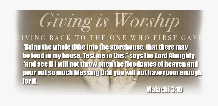Tithes And Offering Quotes, Transparent Clipart