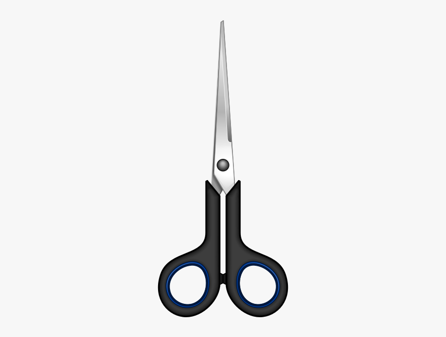 Scissors Tool Cutting - Closed Pair Of Scissors, Transparent Clipart