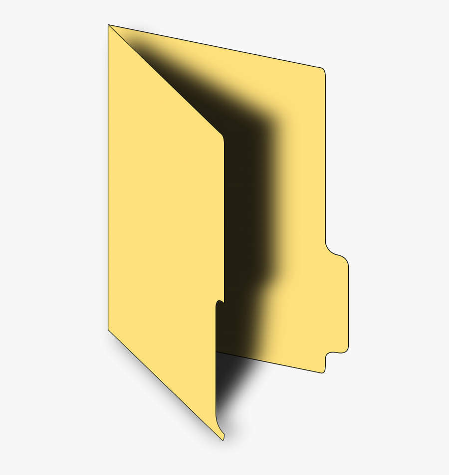 Dossier File Folder - Dossier Office, Transparent Clipart