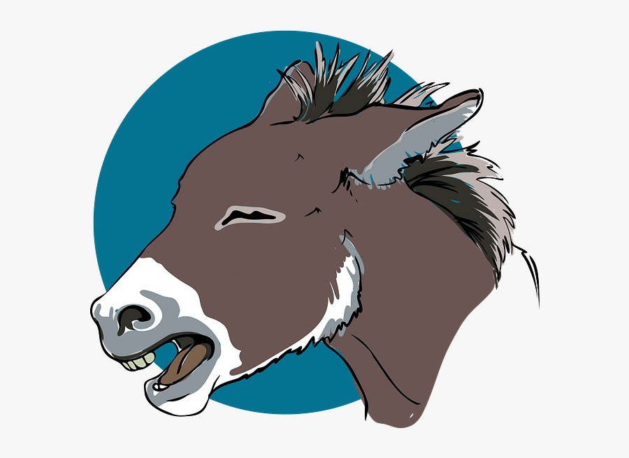 Dessin Tête D Âne, Transparent Clipart