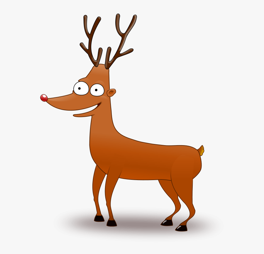 Mule Clipart - Funny Reindeer Clipart, Transparent Clipart