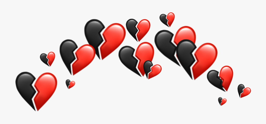 Broken Heart Crown Png, Transparent Clipart