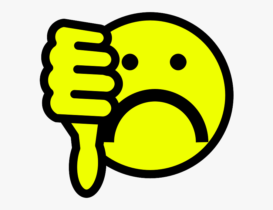 Thumbs Down Clip Art, Transparent Clipart