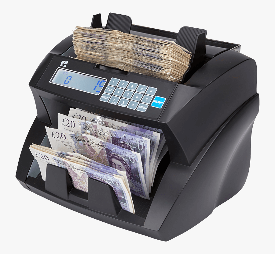 Money Counter Png Banknote Counter Machine , Free Transparent Clipart