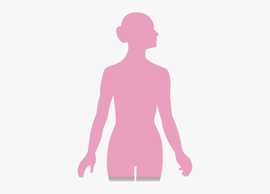 Vector Silhouette Image Of A Woman - Women Medical Silhouette Vector, Transparent Clipart