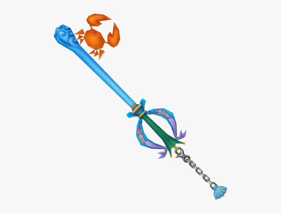 Crabclaw - Kingdom Hearts Little Mermaid Keyblade, Transparent Clipart