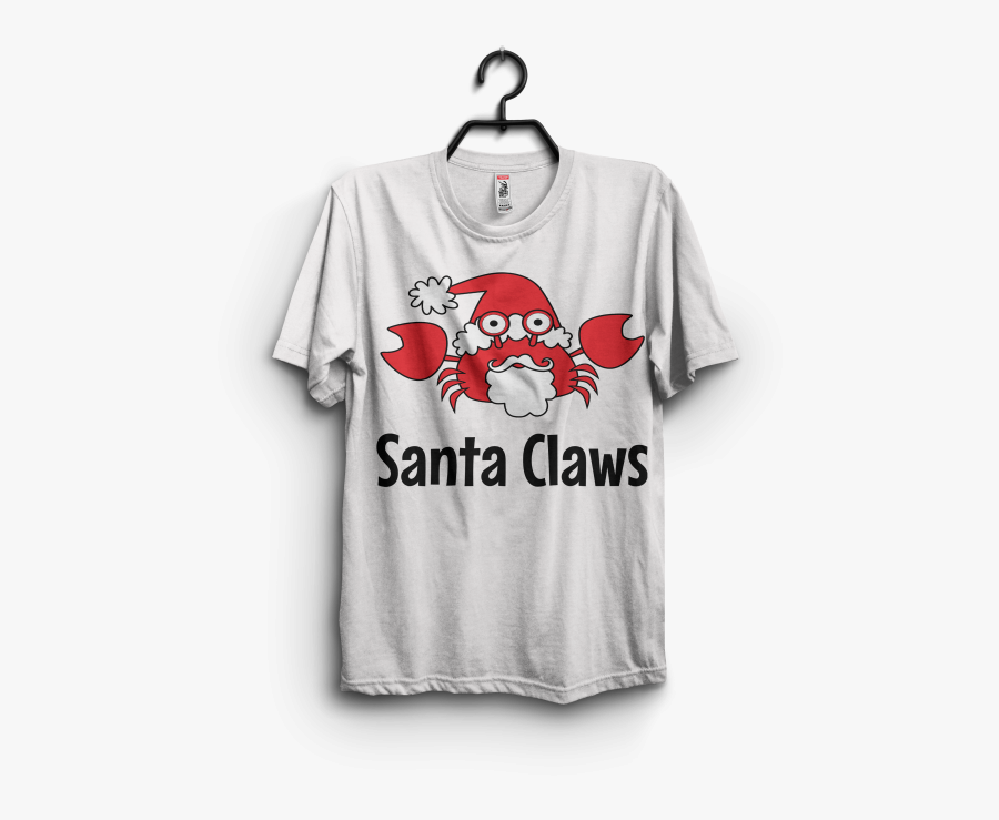 Santa Claus T Shirt Design, Transparent Clipart