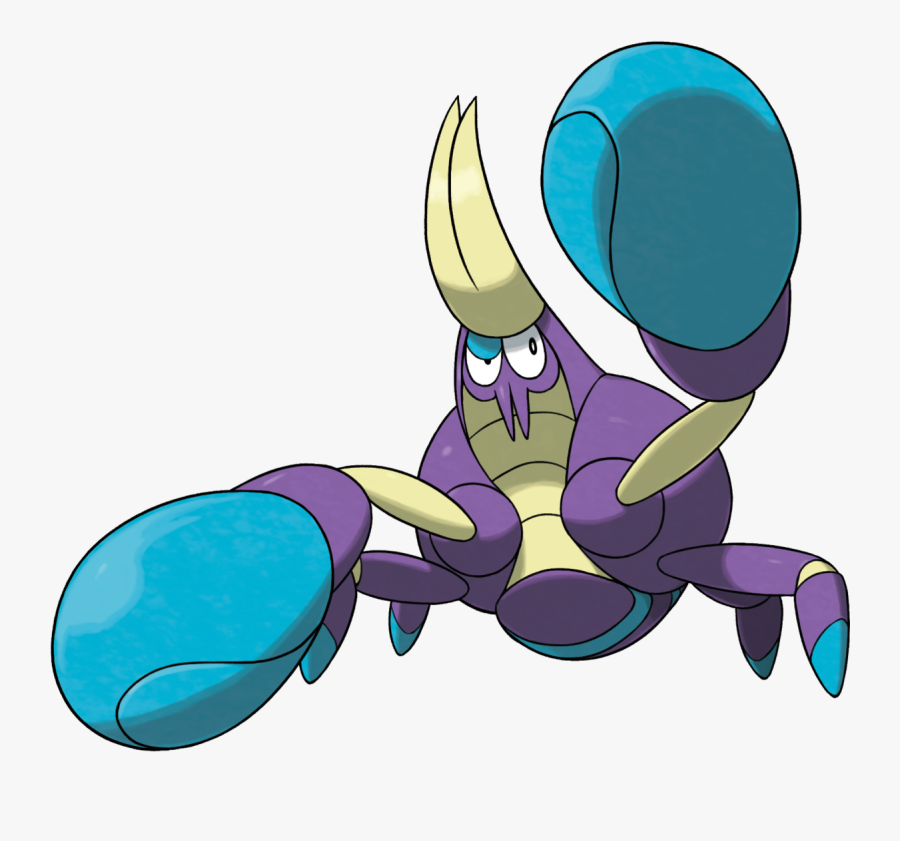 Crabrawler Pokemon, Transparent Clipart