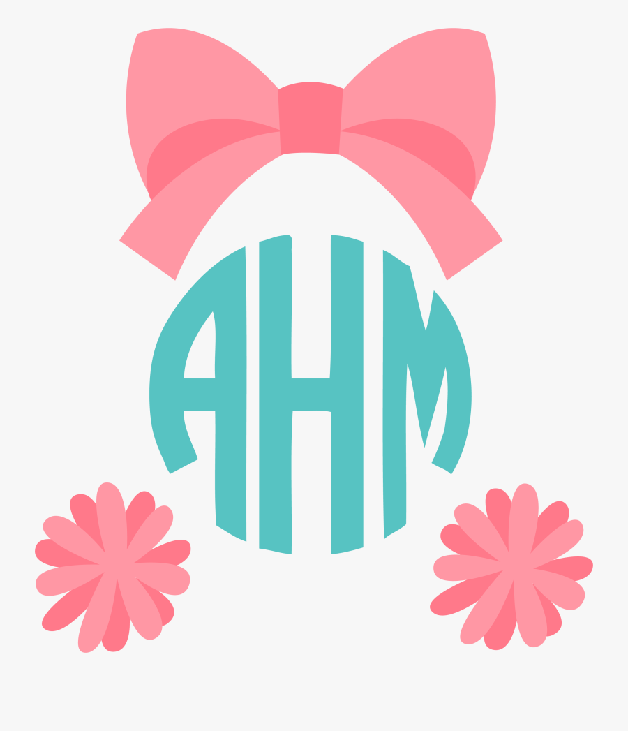 Cheerleader Monogram Topper - Snowman Monogram Svg File, Transparent Clipart