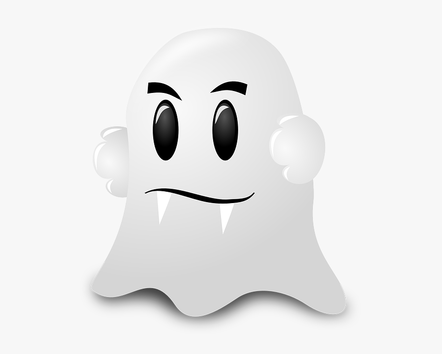 Cartoon Ghost, Transparent Clipart