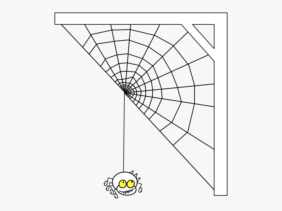 Spider Web Clip Art, Transparent Clipart