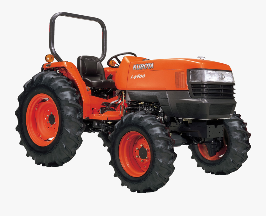 Red Tractor Png Image - Kubota Tractor Png, Transparent Clipart