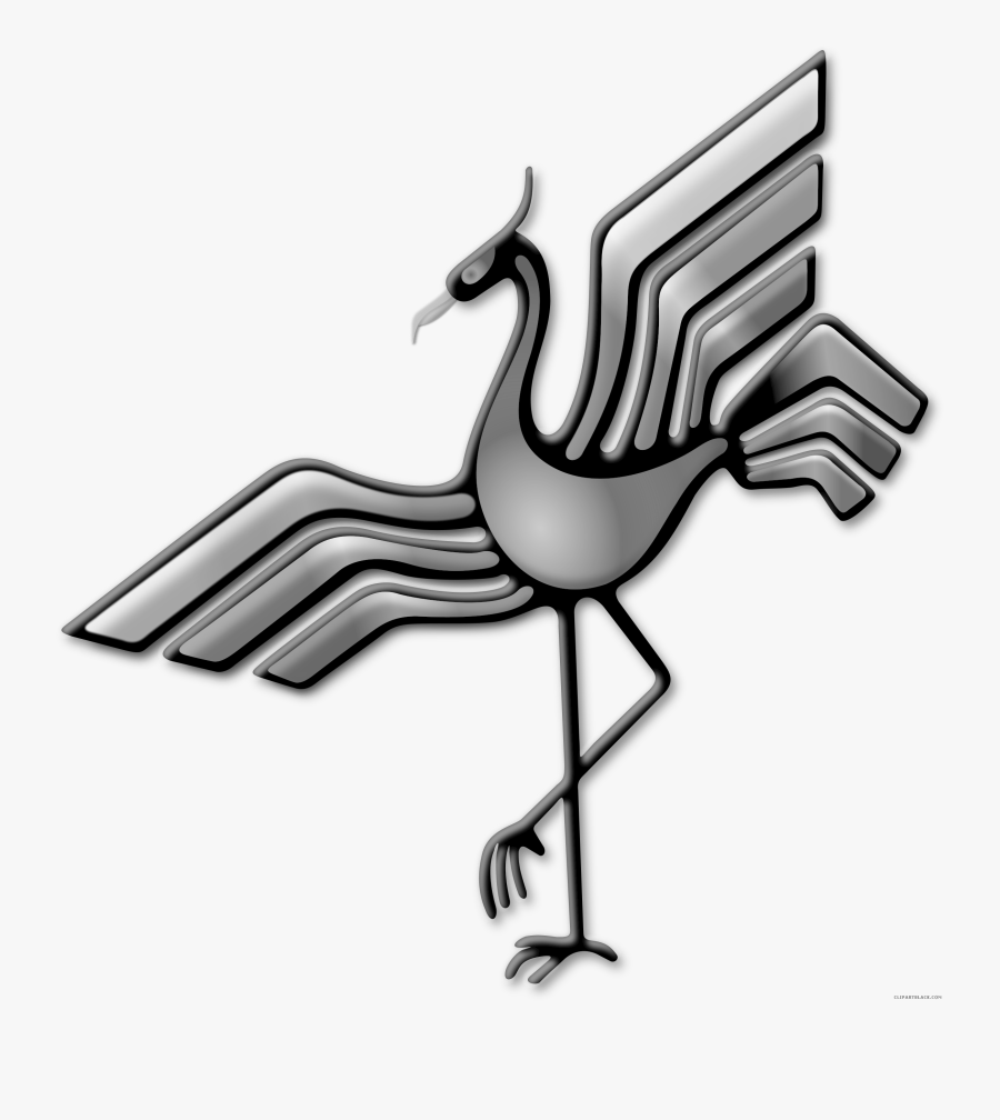 High Quality Bird Animal Free Black White Clipart Images - Pajaroa De Patas Largas, Transparent Clipart