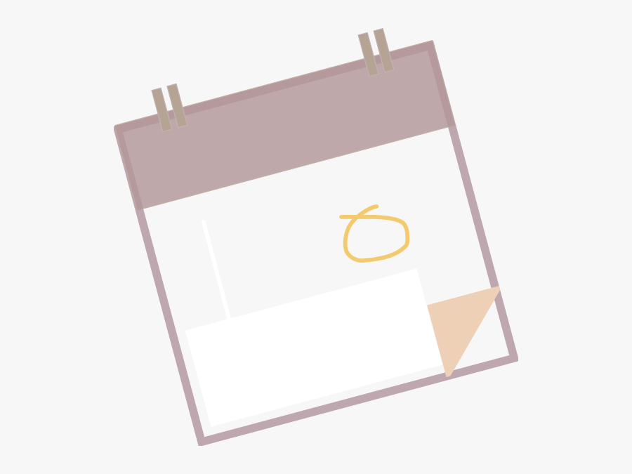 Calendar Svg Clip Arts - Calendar Page Clip Art, Transparent Clipart