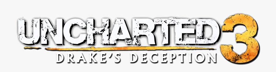 Transparent Drake Clipart - Uncharted 3 Drake's Deception Logo, Transparent Clipart