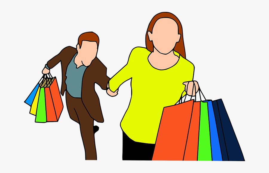Hurry Up For Shopping, Transparent Clipart