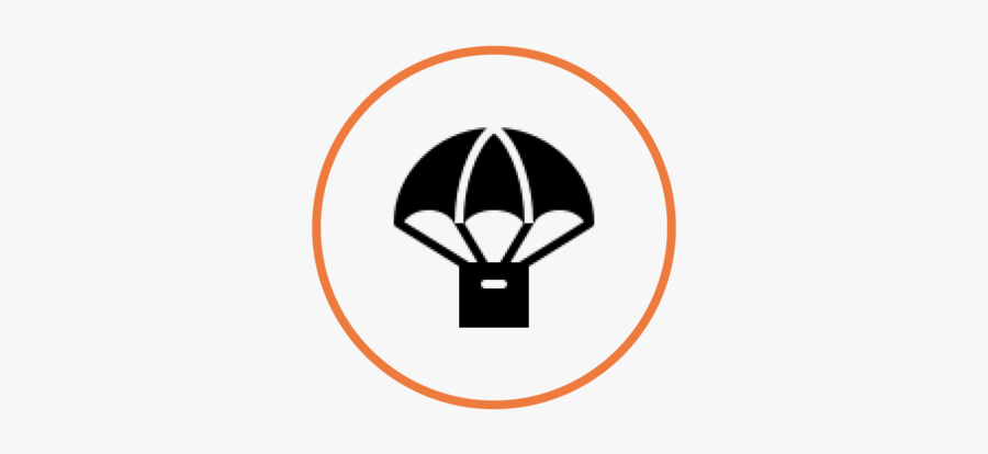Icon Shipping Ios Black Copy - Emblem, Transparent Clipart