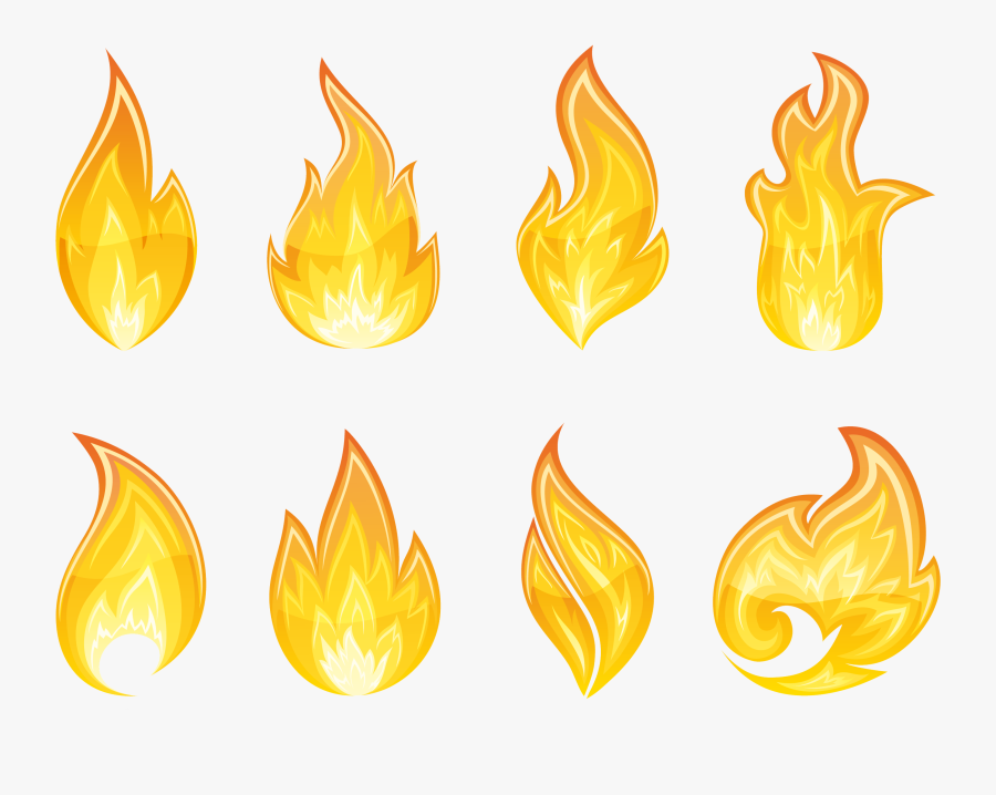 Flame Icon Clip Art - Fire Illustration, Transparent Clipart