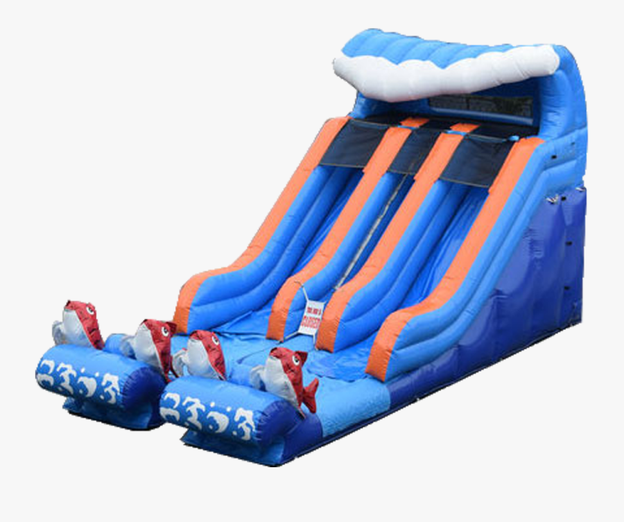 Double Lane Big Kahuna Water Slide, Transparent Clipart