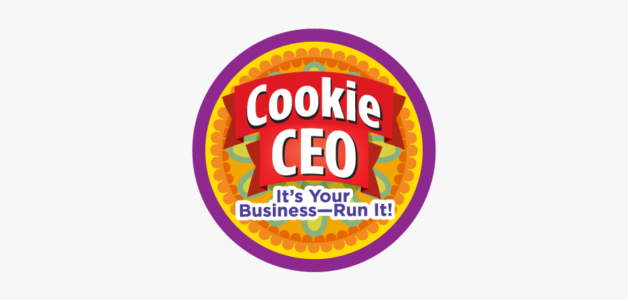 Girl Scout Cookie Ceo Badge, Transparent Clipart