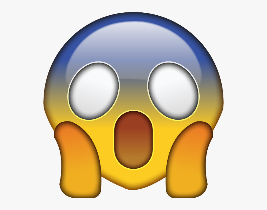 Shocked Emoji Png, Transparent Clipart