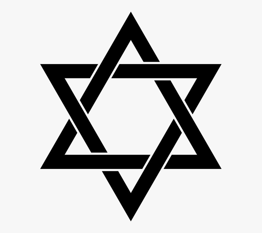 Jewish Star Png - Star Of David, Transparent Clipart