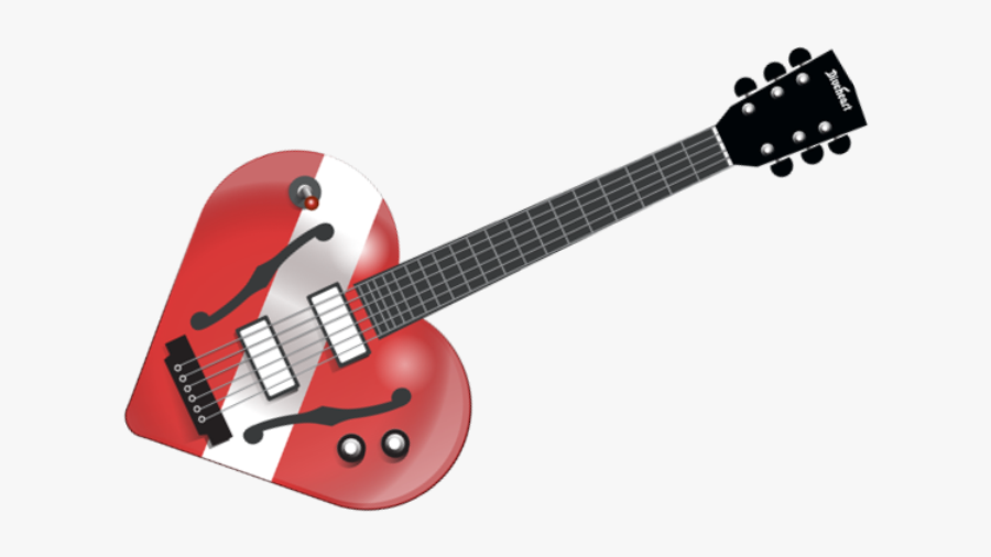 Bass Guitar, Transparent Clipart