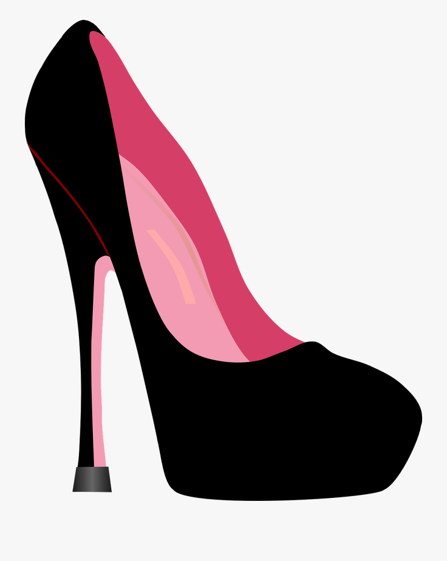 Stiletto, Shoe, Lady, Female, Fashion, Style, Sexy - Drag Queen Cartoon Png, Transparent Clipart