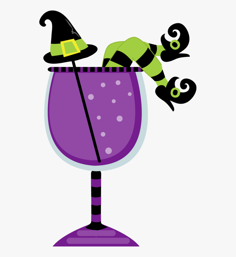 Halloween Cocktails Clipart, Transparent Clipart